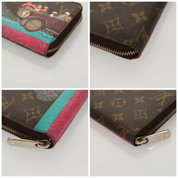 LOUIS VUITTON Monogram Evasion Zippy Wallet Long Wallet - Picture 16 of 16